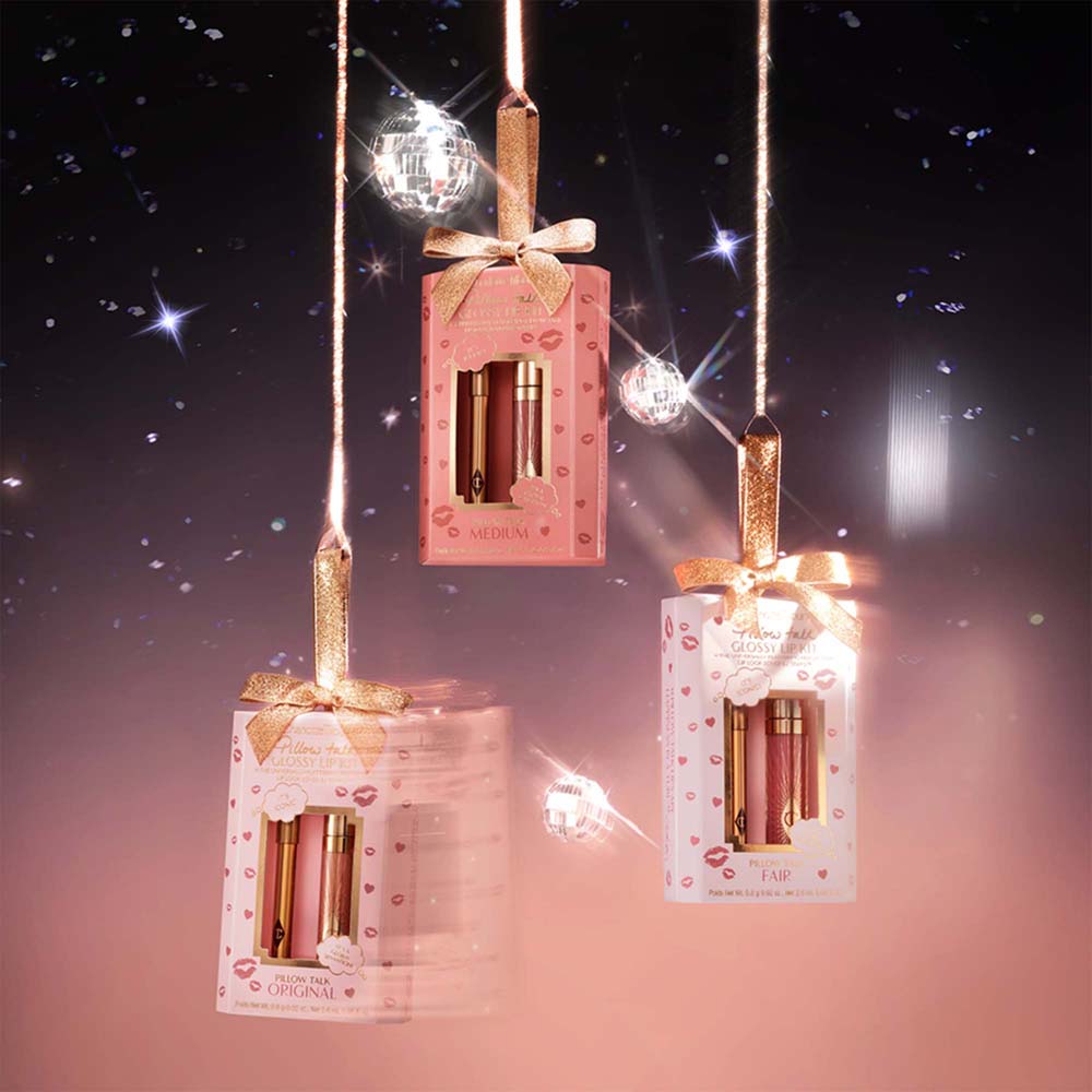 PILLOW TALK MINI GLOSSY LIPS DUO FAIR (SET DE LABIOS)